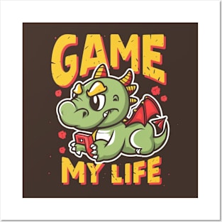 Game my life Posters and Art